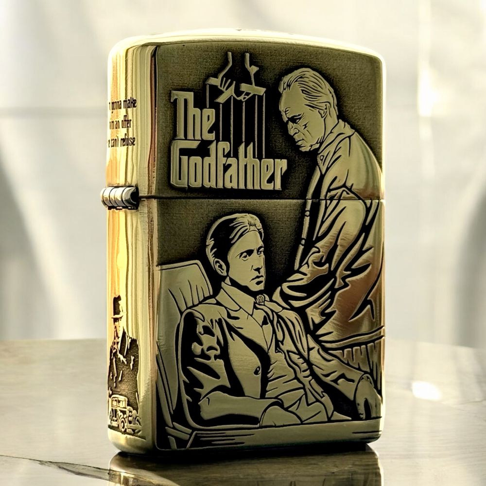 Нова оригінальна запальничка Zippo The Godfather Armor