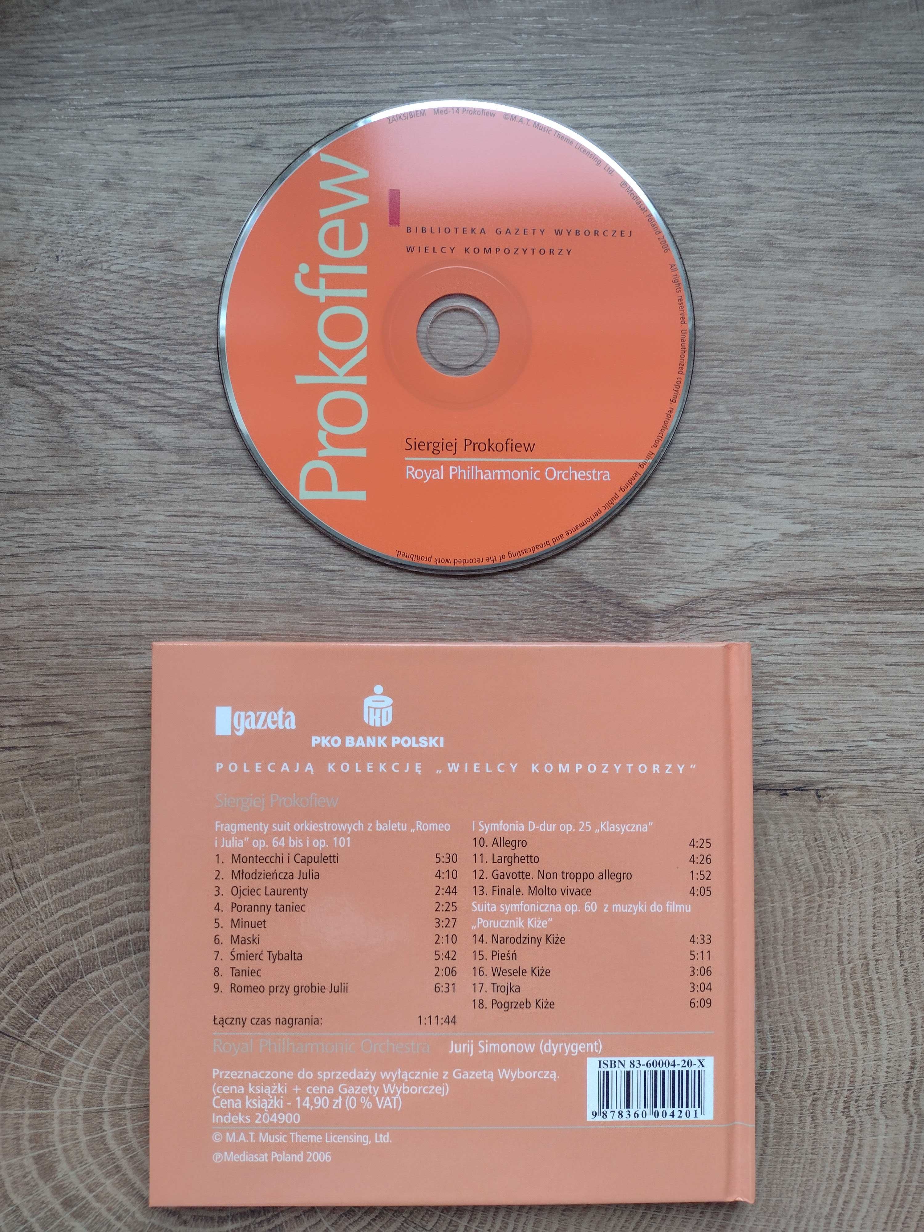 Płyta CD Siergiej Prokofiew