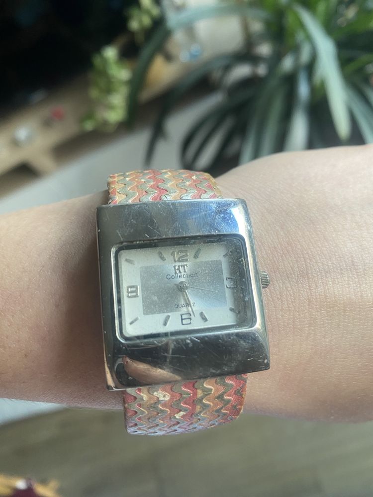 Zegarek damski quartz srebrny