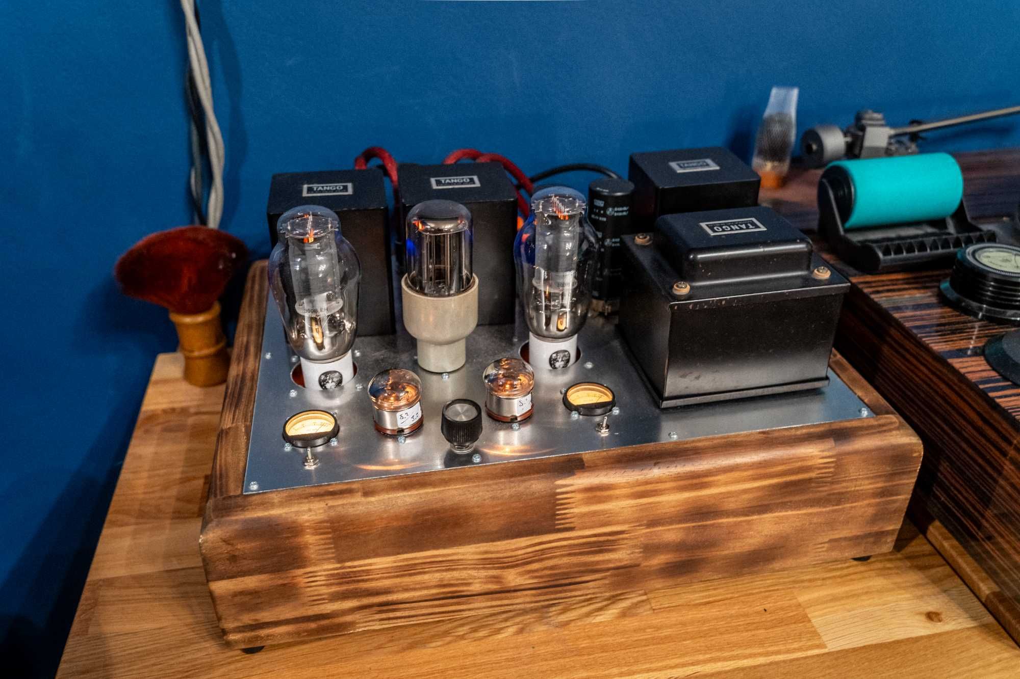 wzmacniacz lampowy SE 300b + 717a DIY made in Japan