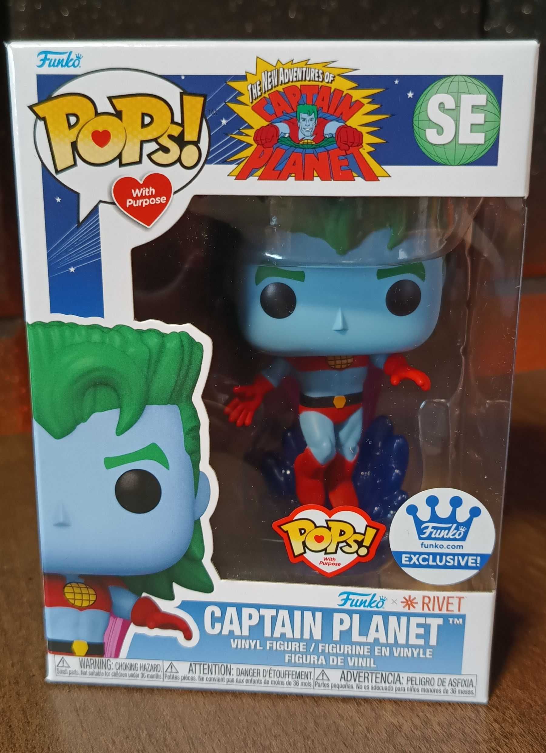 Figurka Funko Pop! SE - Captain Planet (Kapitan Planeta)