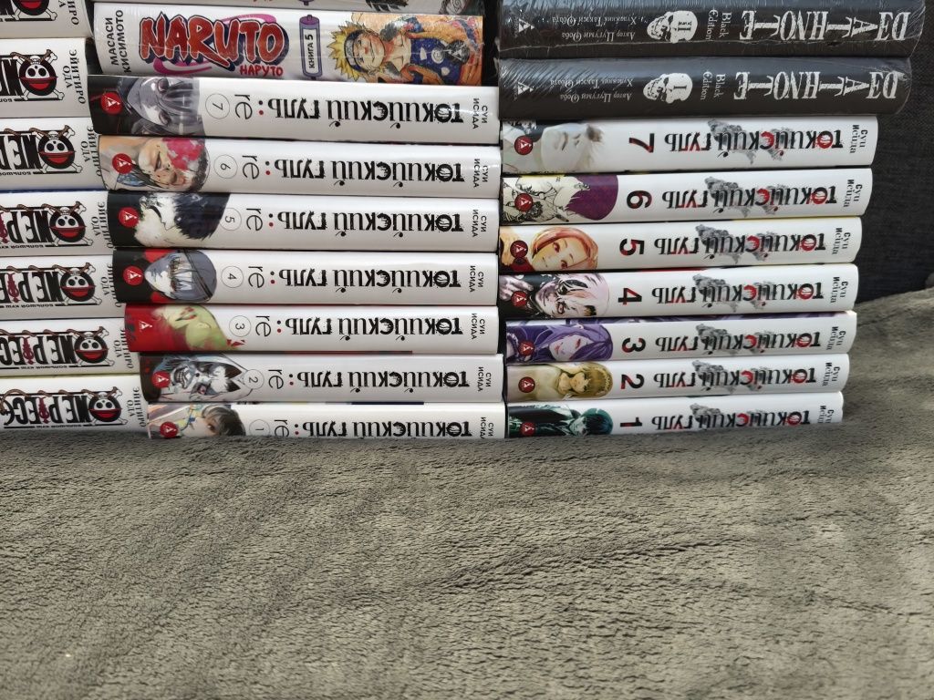 Продам Токийский Гуль/One piece/Death note Манга
