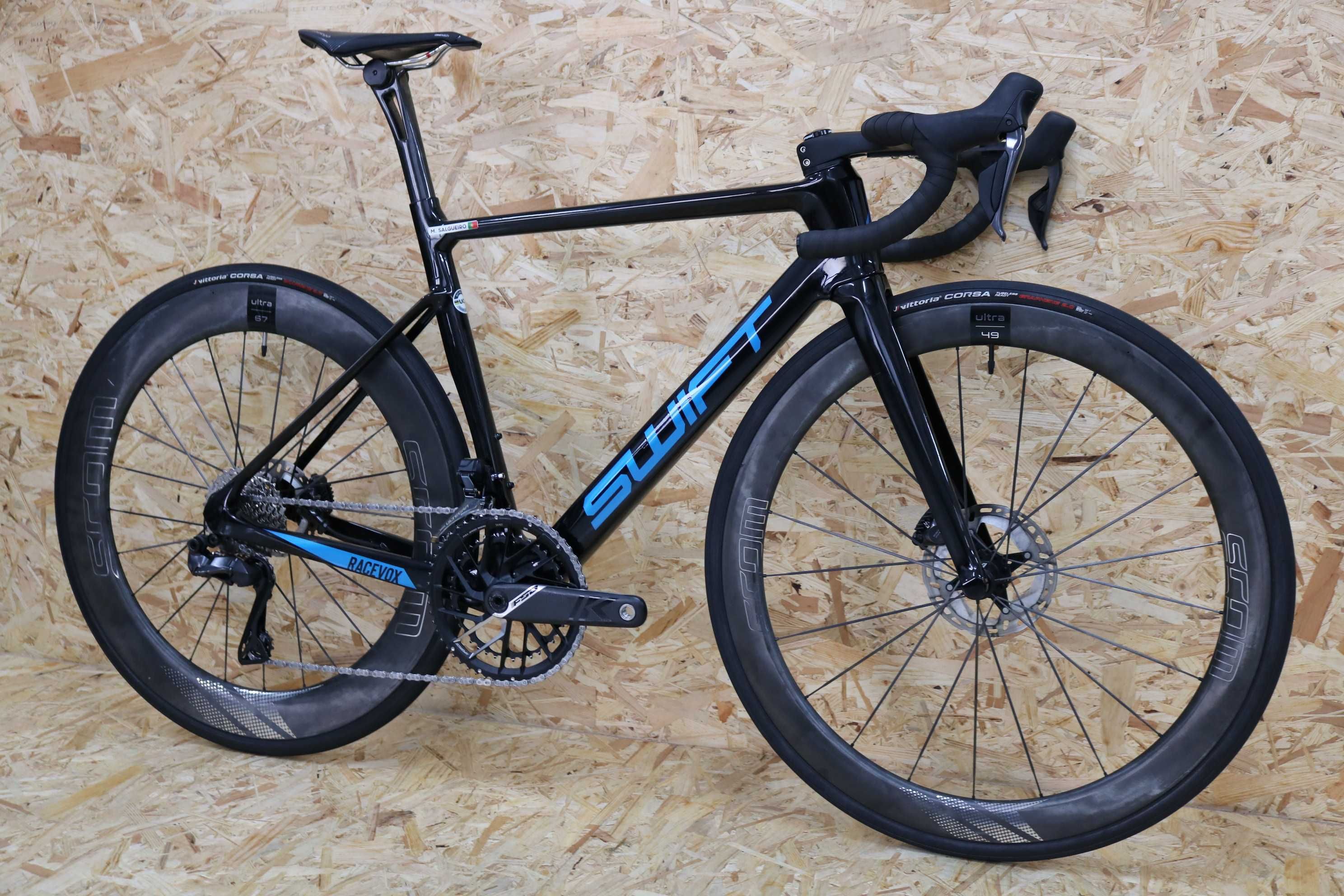 Bicicleta disco carbono Swift Racevox Evo - Ultegra 12 - Rodas carbono