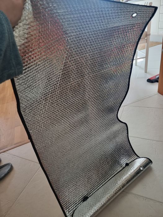 Suporte NOVO protector solar auto, parabrisa/tablier