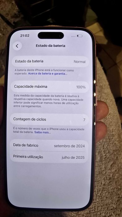 iPhone 16 rosa 256gb