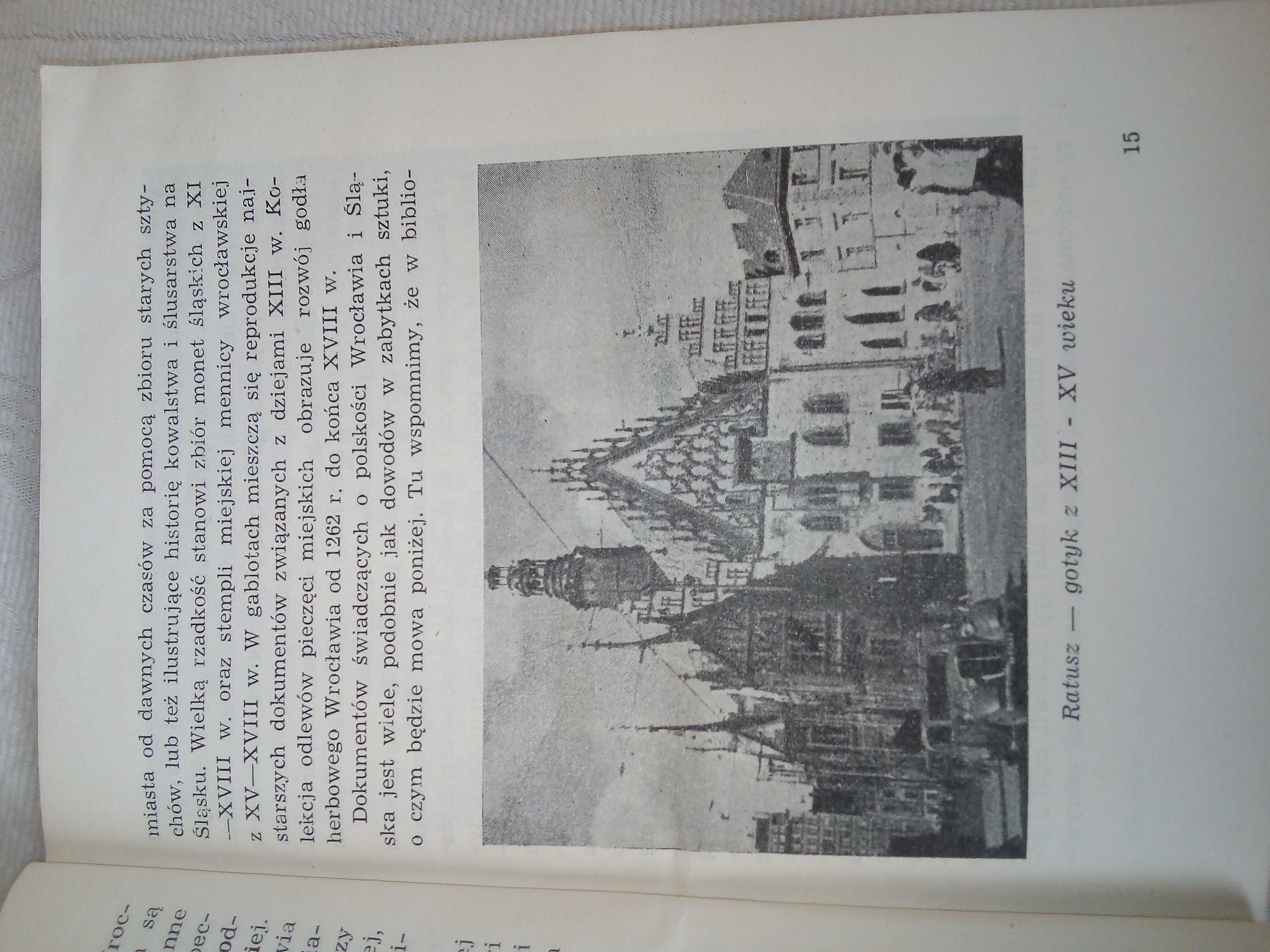 Stara Książka Wrocław Cztery przechadzki po mieście 1952