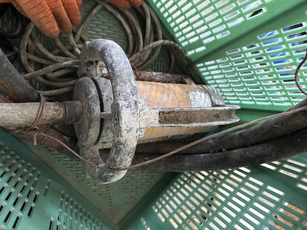 Vibrador de cimento betão de obra