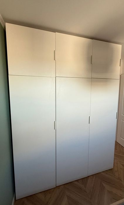 Szafa Ikea platsa biała, wymiar: 180x57x241 cm