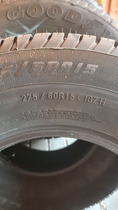 Всесизонні шини 275 60 р15 107H