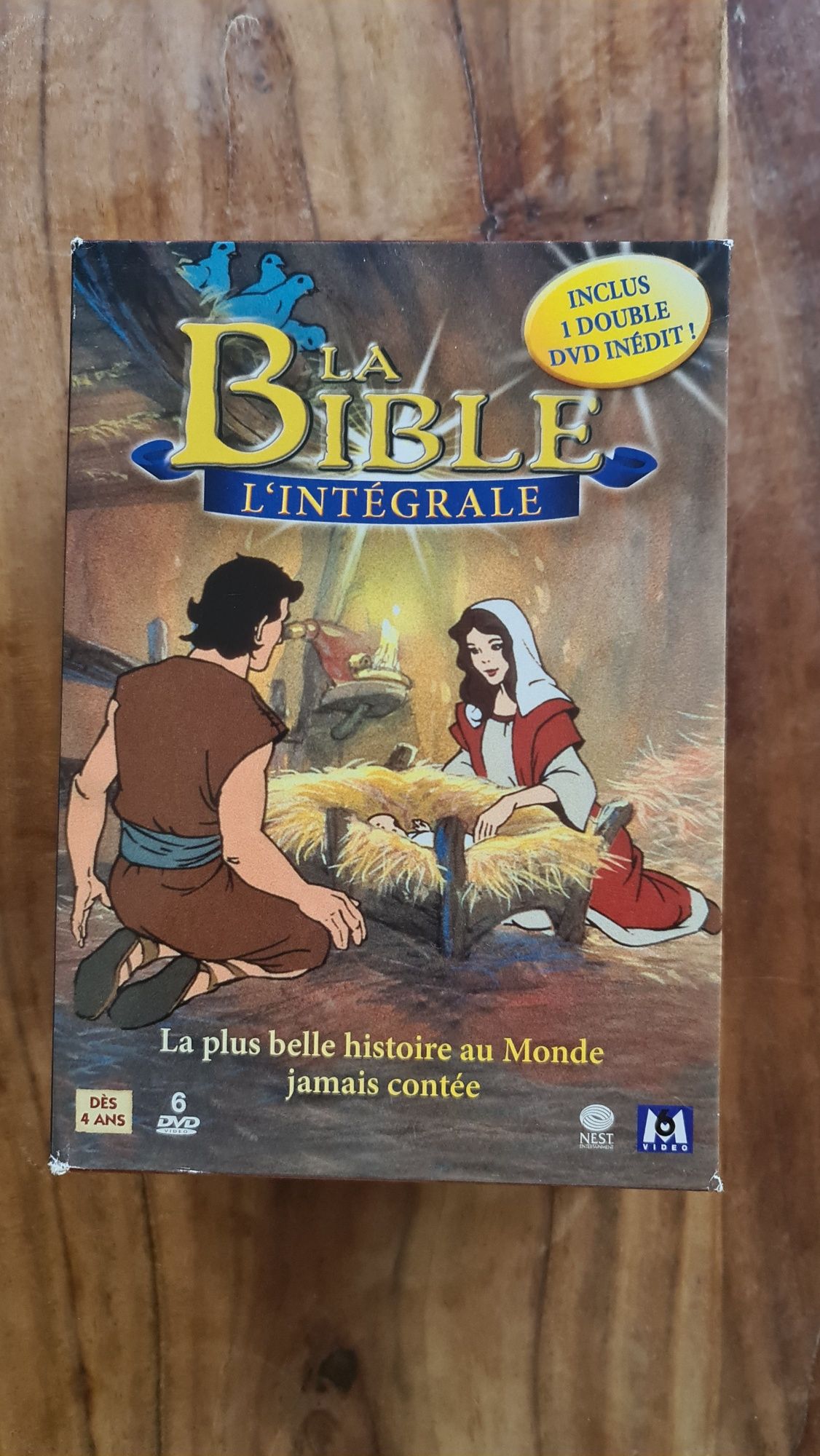 6 dvd po francusku la bible en français