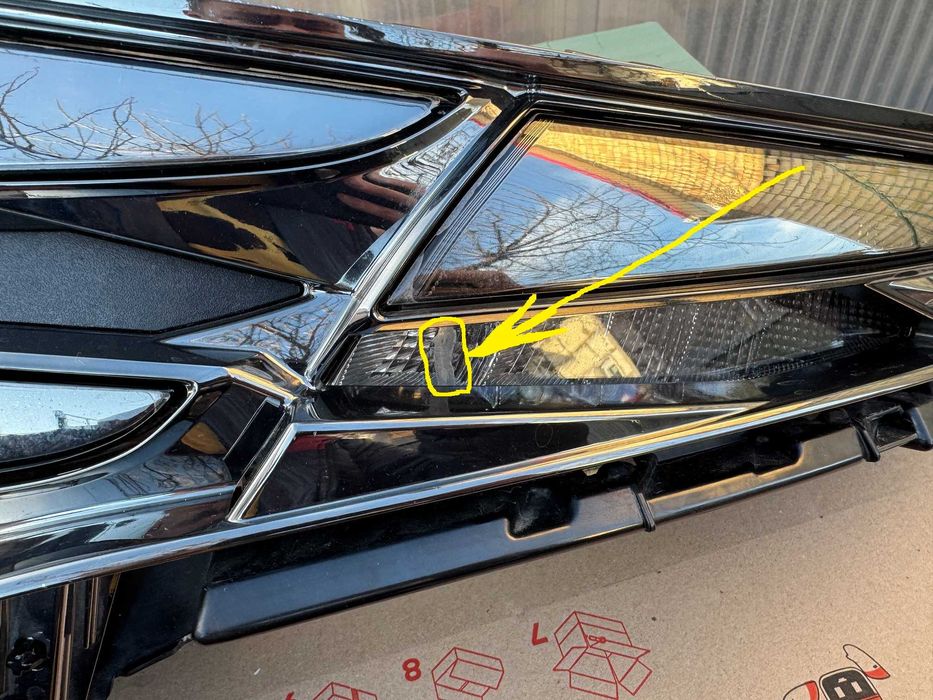 Передня ліва фара LED ДХО Tucson 2021-24р Тюксон 92207N7100 - є дефект