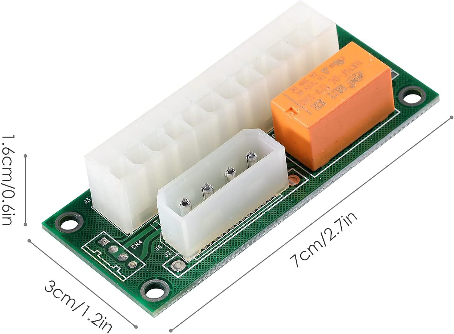 Podwójne Złącze Zasilacza Add2Psu Atx 24 Pin Do Złącza Molex 4 Pin