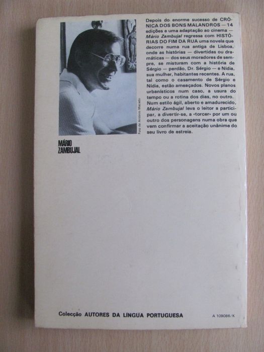 Histórias do Fim da Rua de Mário Zambujal