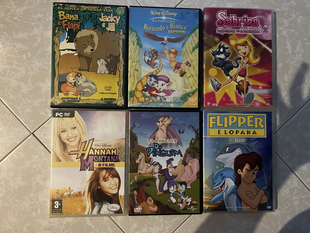 Dvds infantis originais