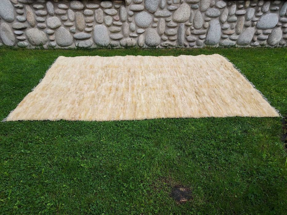 Dywan Wełniany Naturalna Skóra 300x200 Dywan Ze Skór Owczych XXXL