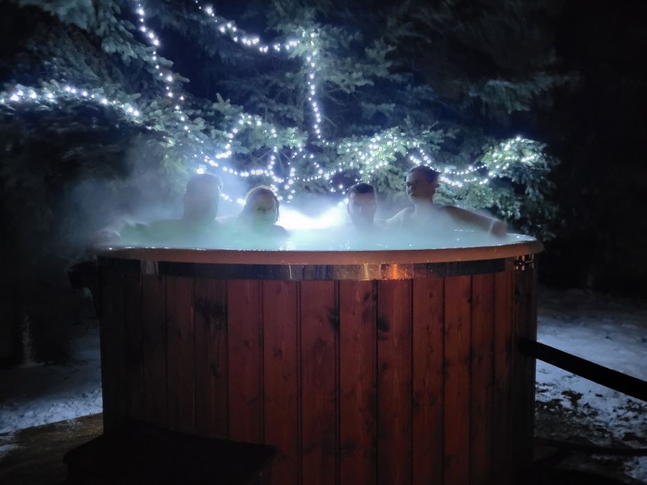 Domek dla 12 osób. Sauna, balia, jacuzzi. 90 km od W-wy i Lublina