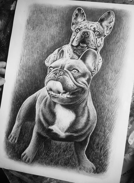 Портрет по фото на замовлення заказ картина малюнок рисунок карандаш