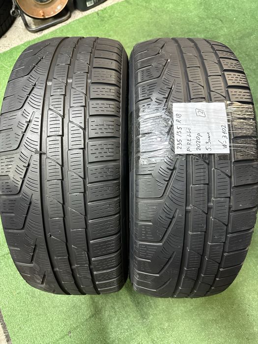 Шини всесезонні пара 235/55 R18 (104Н) Pirelli 2020p