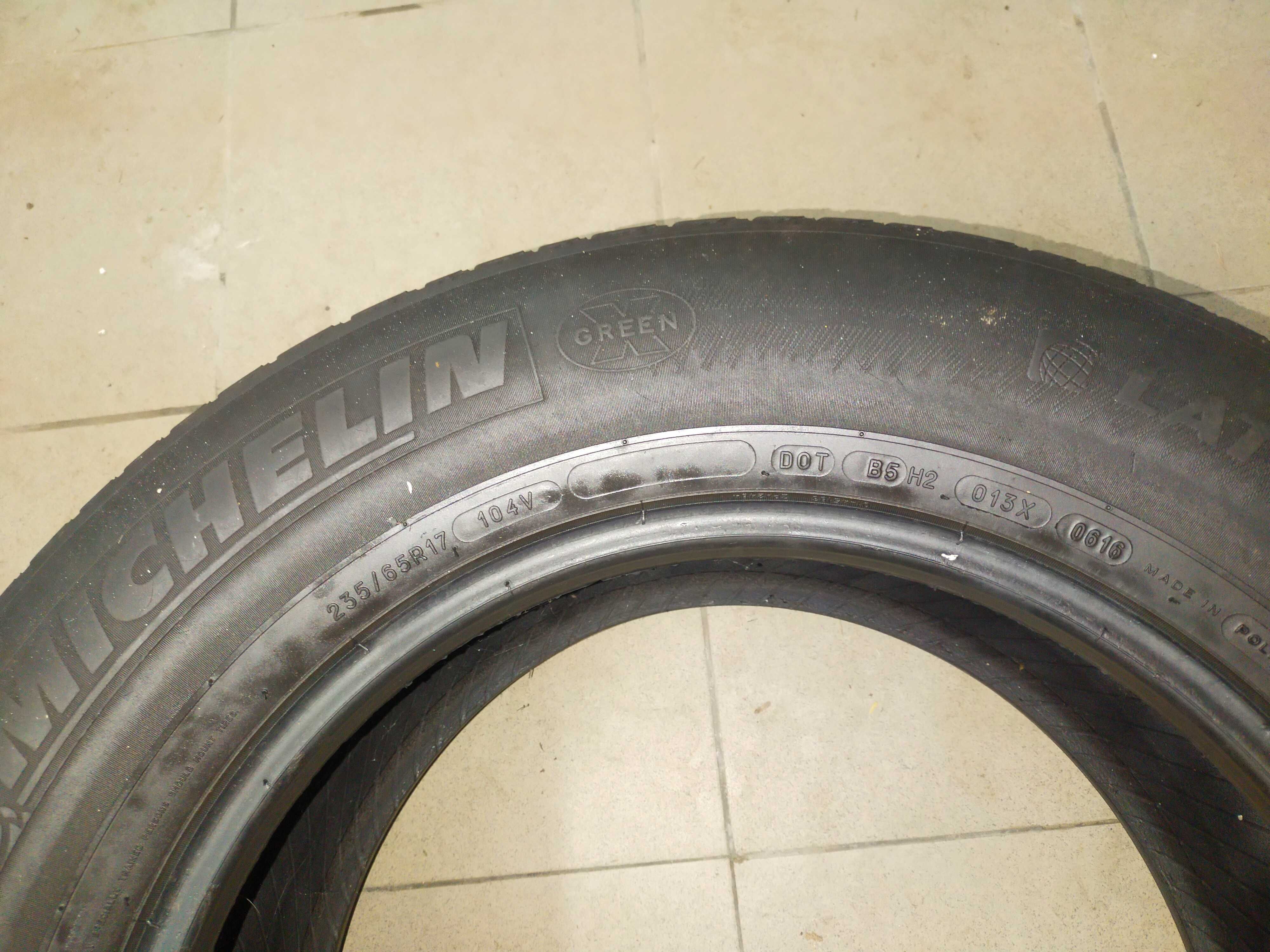 Sprzedam kpl. opon Michelin Latitude sport 3 235/65R17
