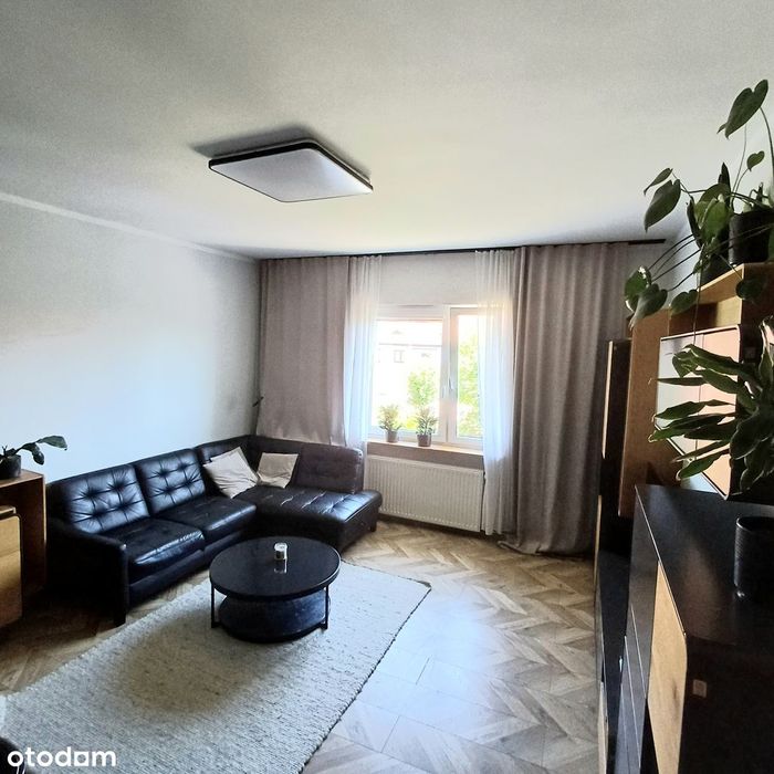 Mieszkanie dwupokojowe z ogródkiem i dużą piwnicą