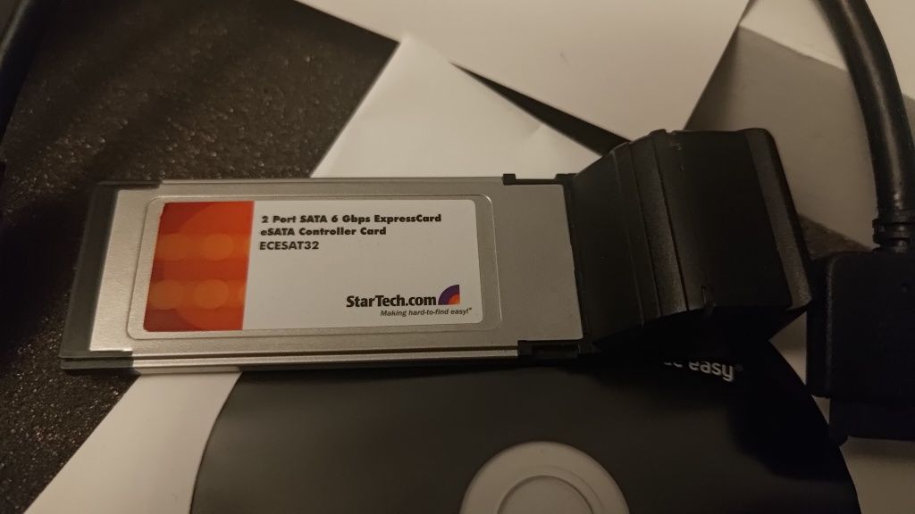 Karta rozszerzeń do laptopa Startech eSATA ExpressCard 6Gbps Kontroler