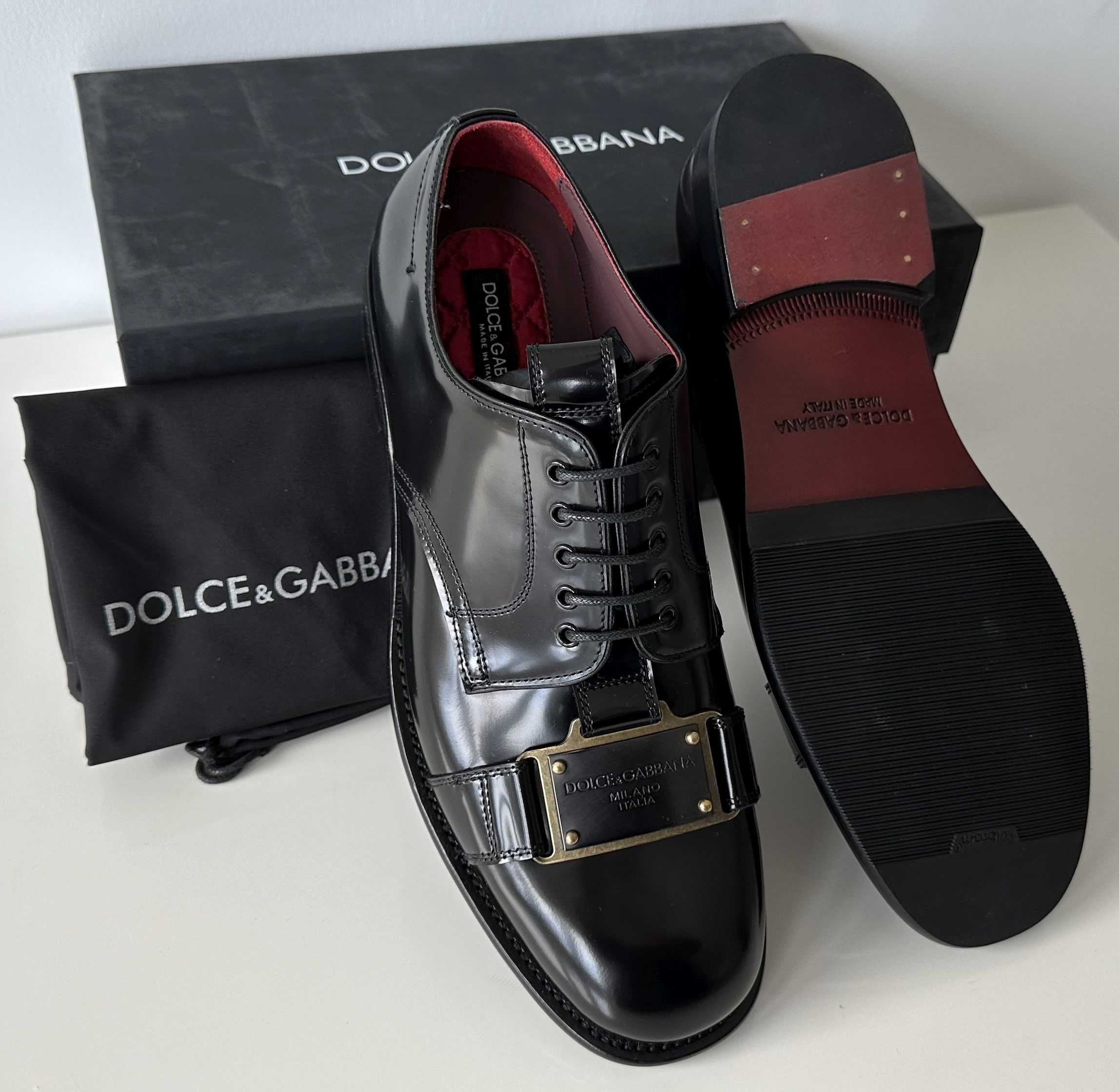 DOLCE&GABBANA buty klasyczne męskie rozmiar 42