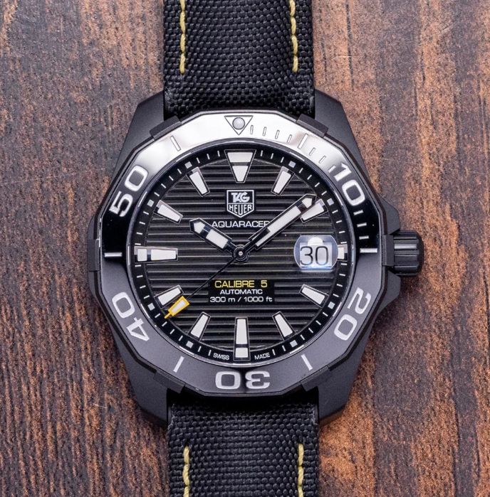 Tag Heuer Aquaracer titanium como novo