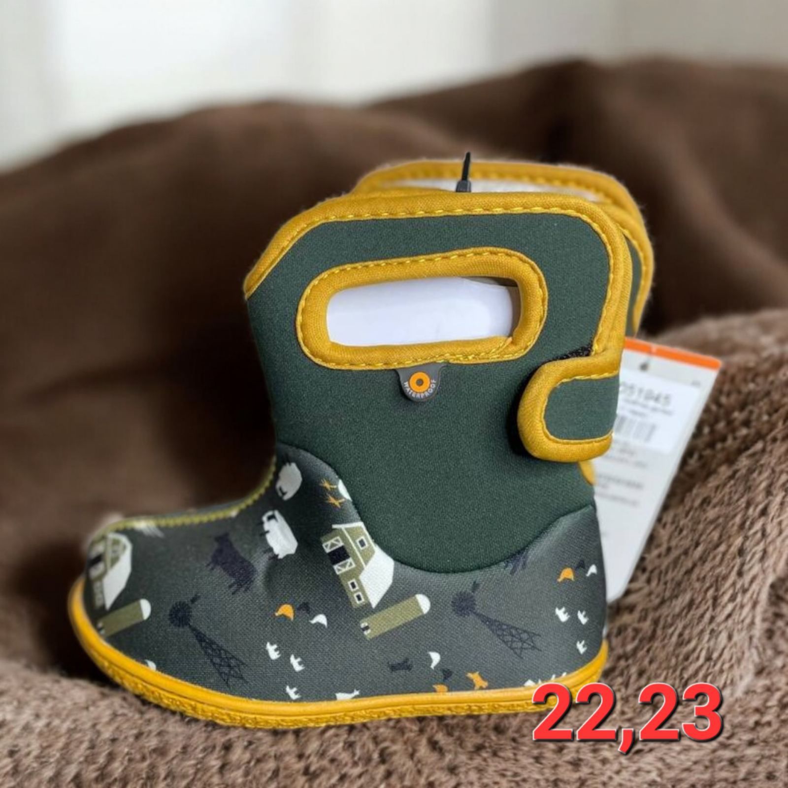 Дитячі чоботи Bogs(оригінал).21,22,23,24,25,26.