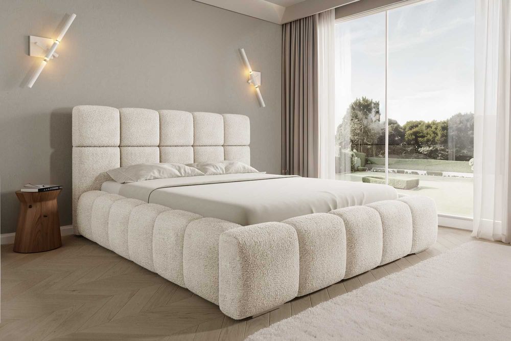 Łóżko ASTI – Nowe, Wygodne, Gruba Pianka!120/140/160/180/200x200