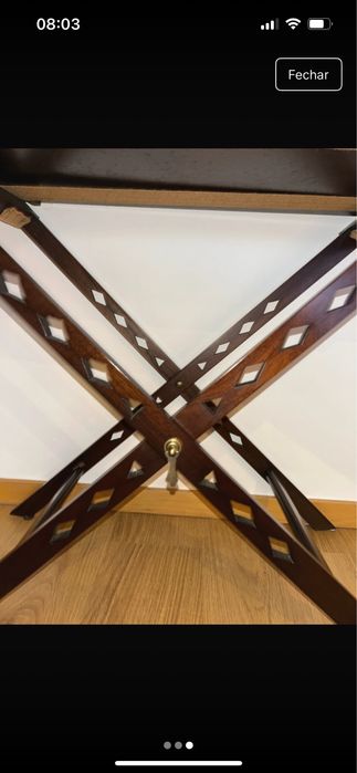 Mesa bar de cerejeira massiça