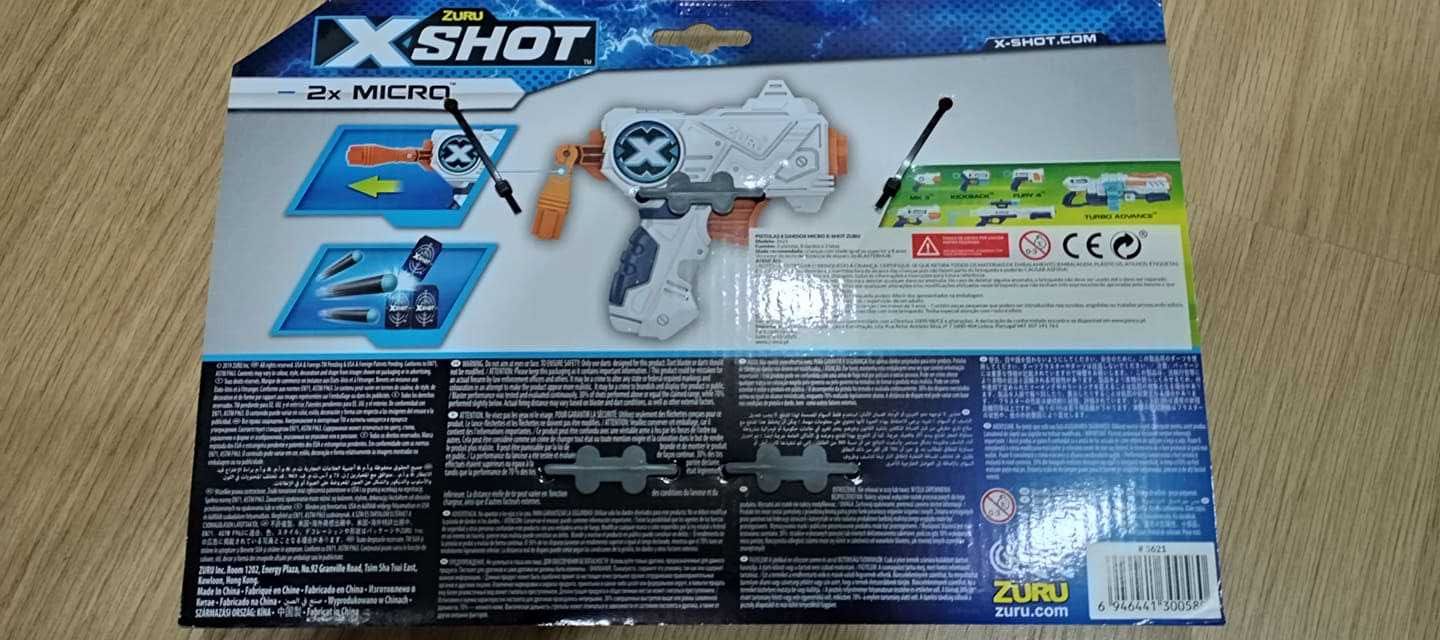 Conjunto pistolas X-Shot (novo)