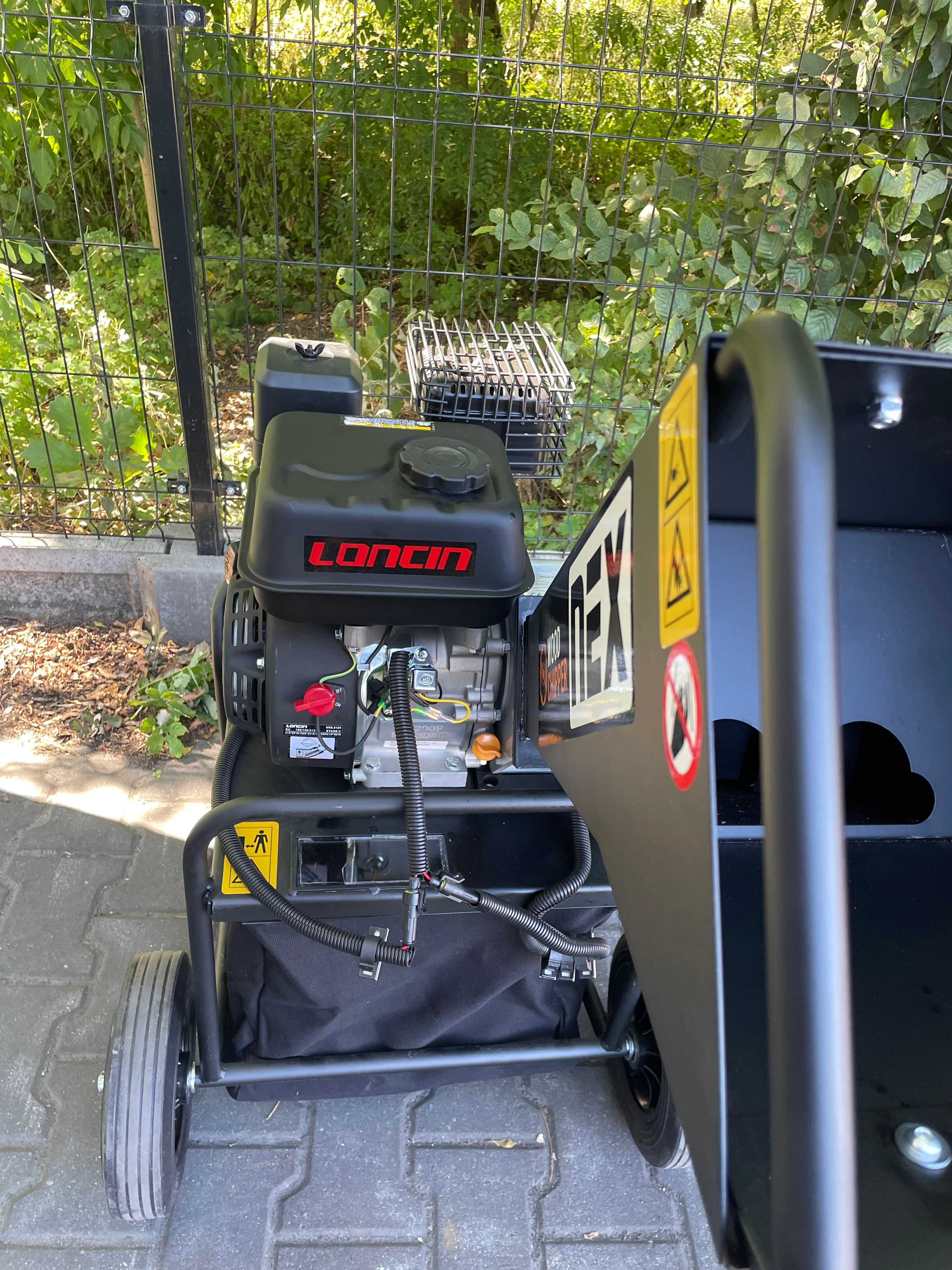 Rębak rozdrabniacz spalinowy NEX GC50 nowy mini rębak LONCIN