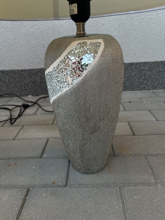 Dwie lampy dekoracyjne Dulum błyszczące