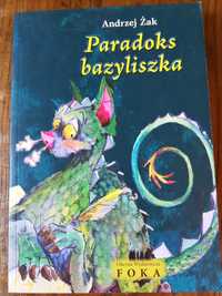 Książka Paradoks bazyliszka Andrzej Żak