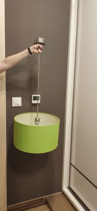 Lampa w kolorze limonkowym / zielonym 2 sztuki