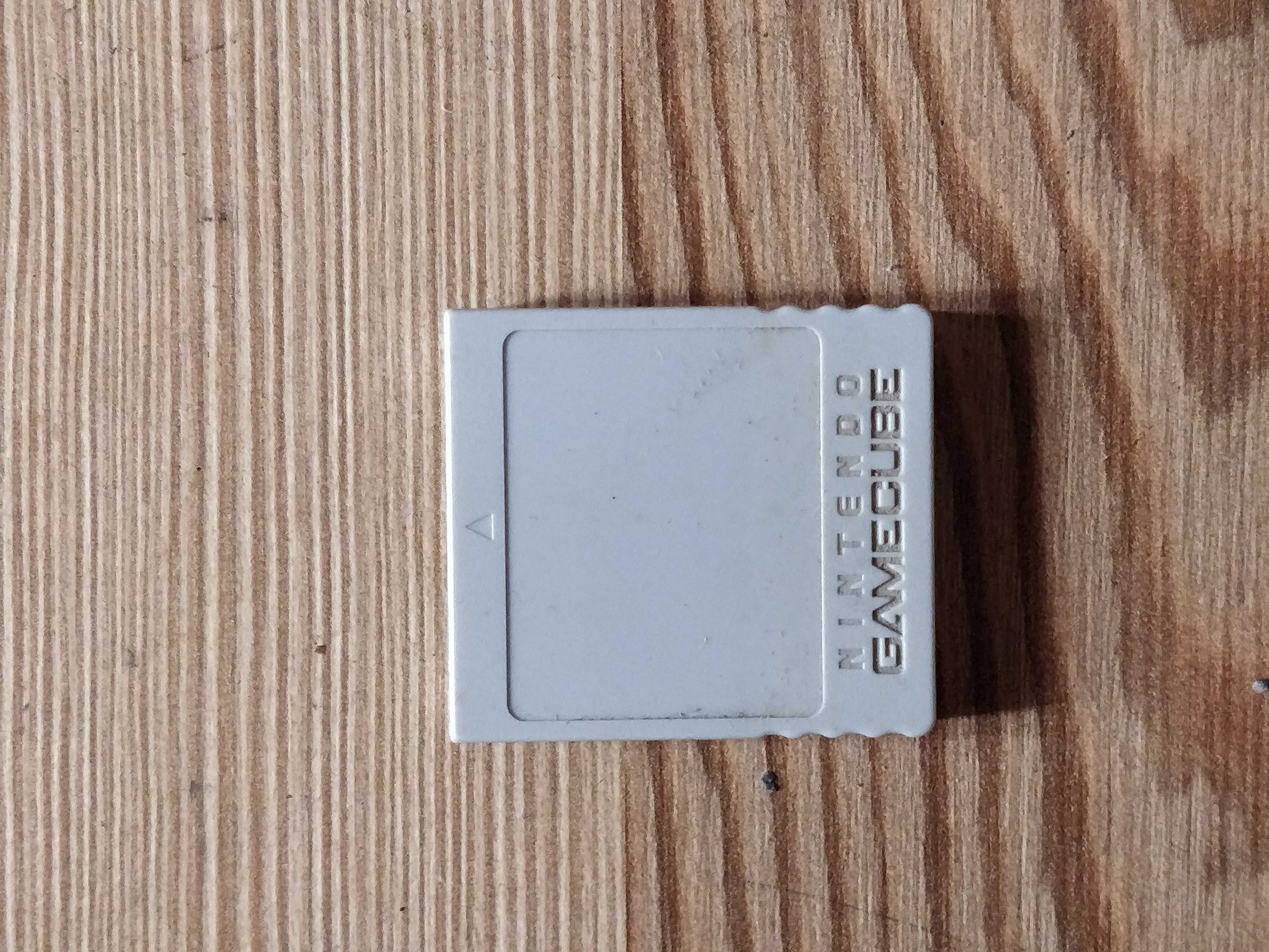 Cartão de memória game cube