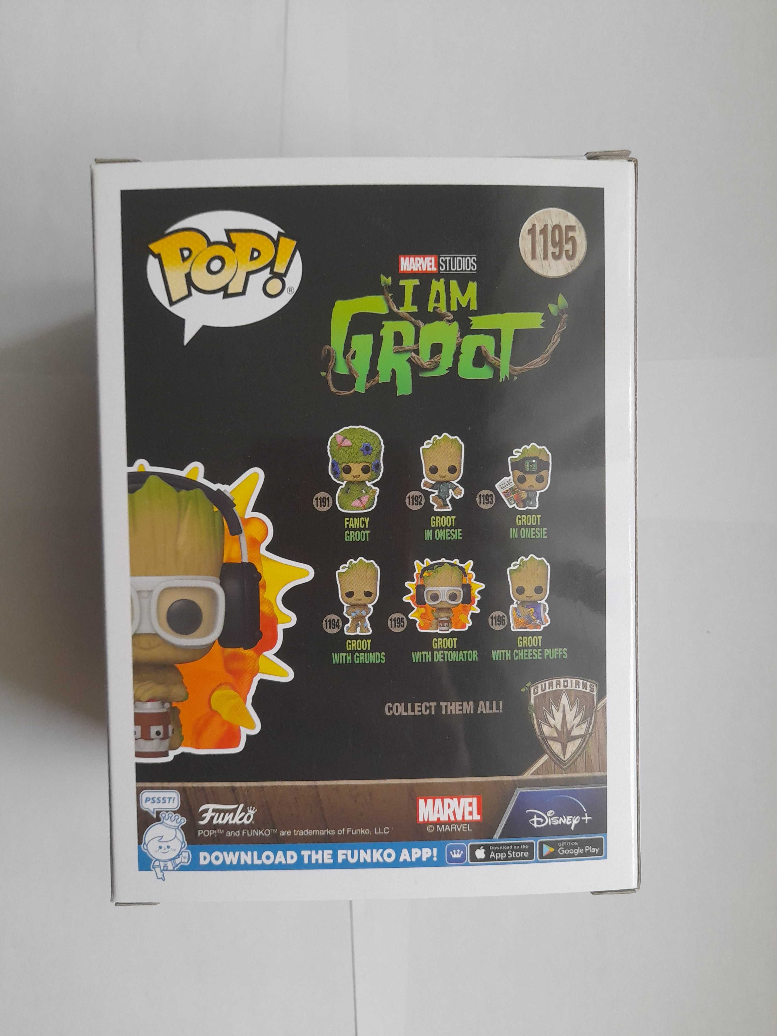 Funko POP - Groot with detonator 1195