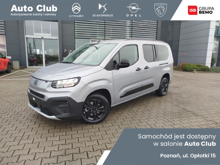 Fiat Doblo VAN 5-miejscowy L2 BlueHDi 130 S&S AT8 Automat