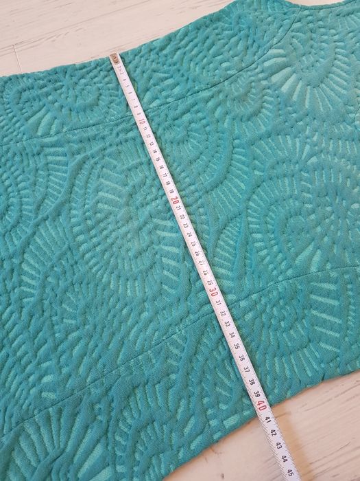 Zielona sukienka z materiału rozm. M