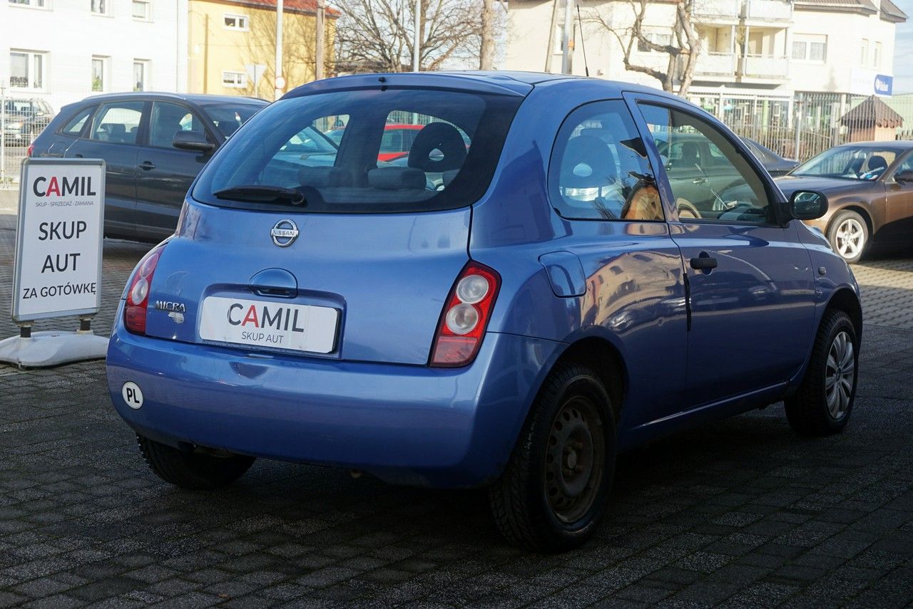 Nissan Micra 1,2 BENZYNA 65KM, Sprawna Klima, Nowy Przegląd, Długie