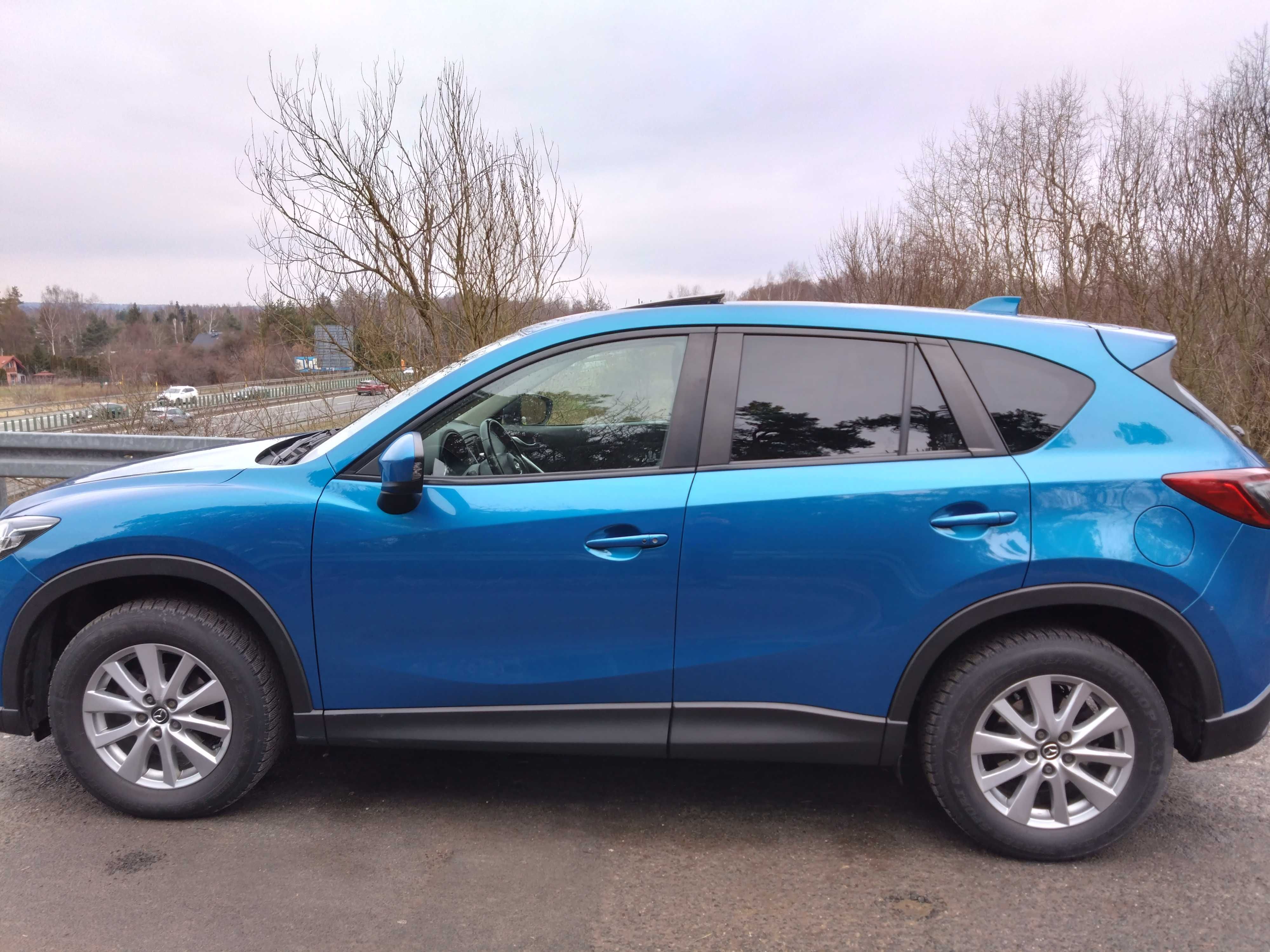 Mazda CX-5 2012r. 2.2 L, 4WD, Sport, Szyberdach.