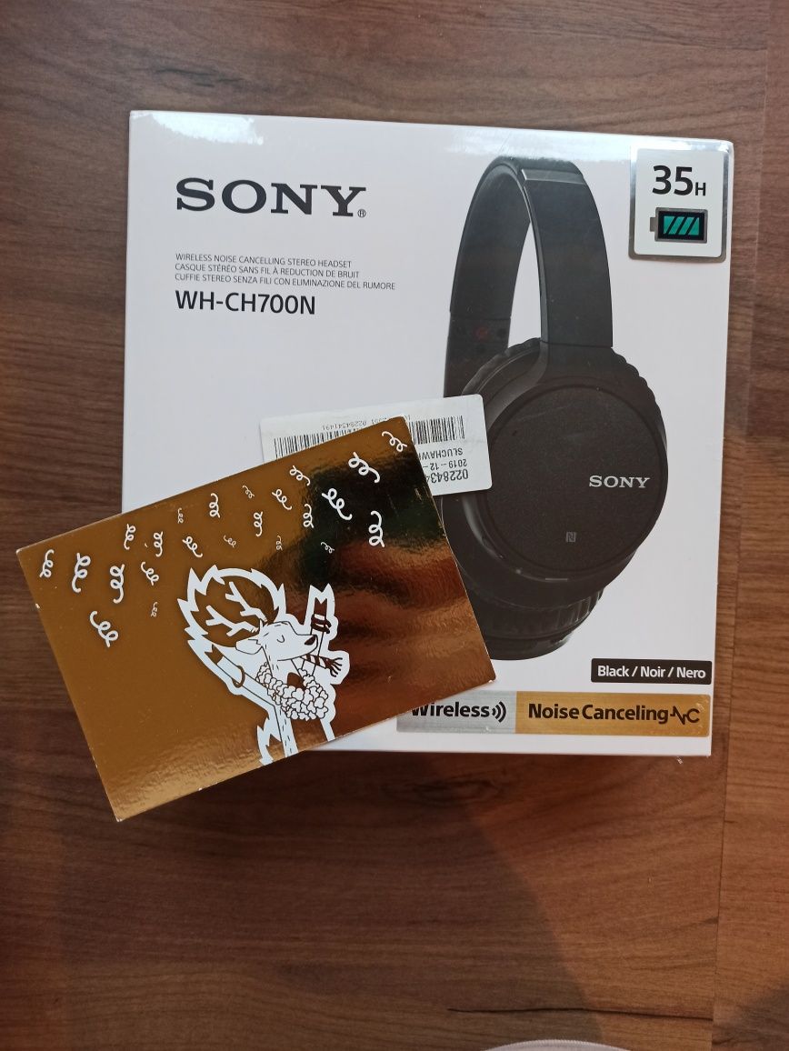 Słuchawki bezprzewodowe SONY WH-CH700N