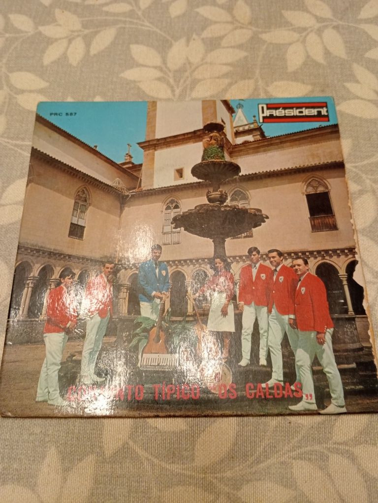 Vinil 7 'pol Conjunto típico das Caldas