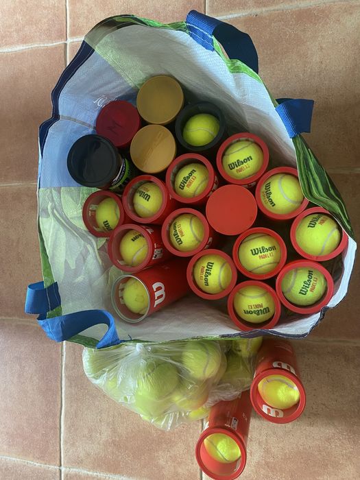 Bolas de Padel pouco usdas