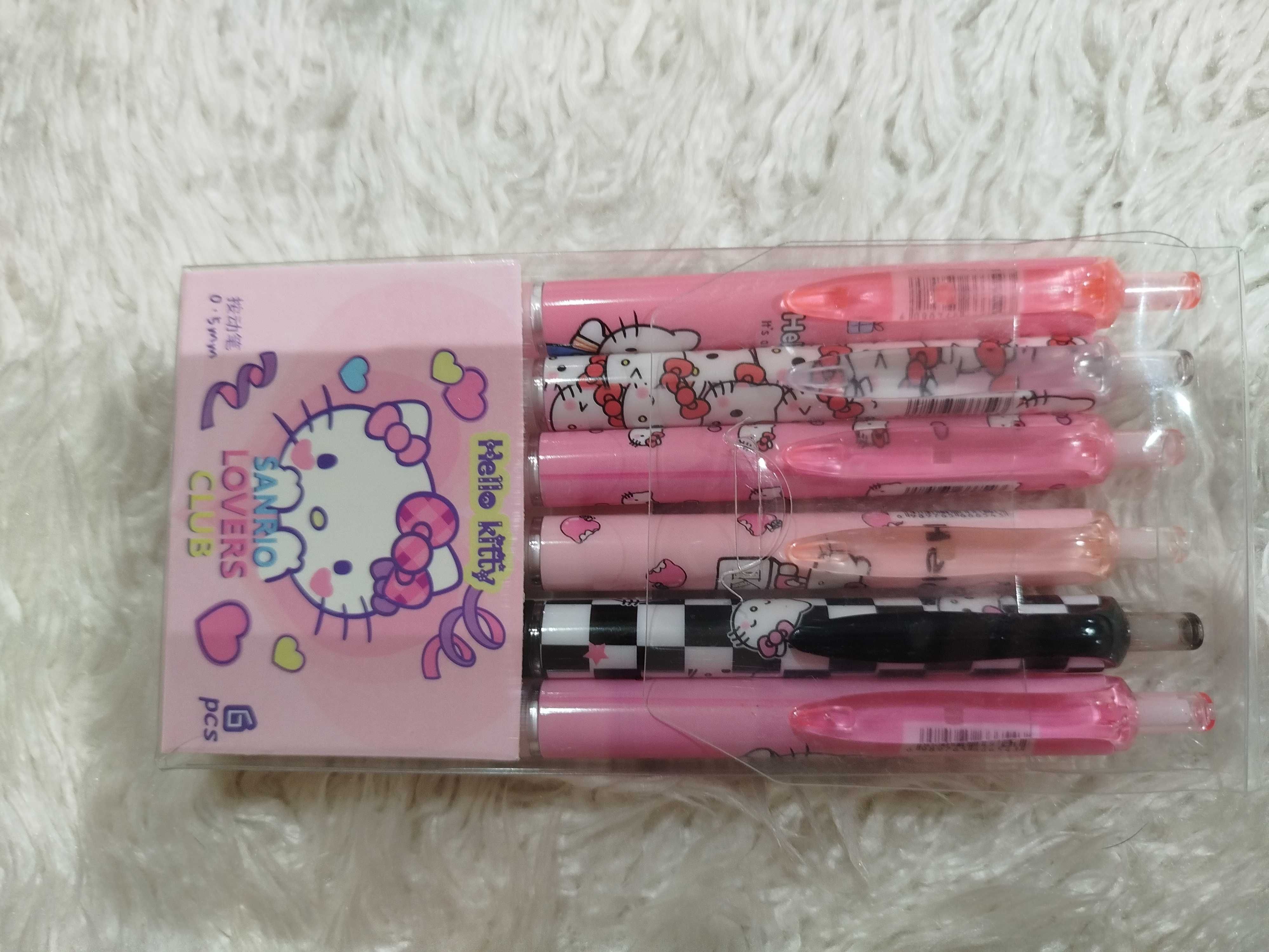 długopis żelowy HELLO KITTY - 6szt