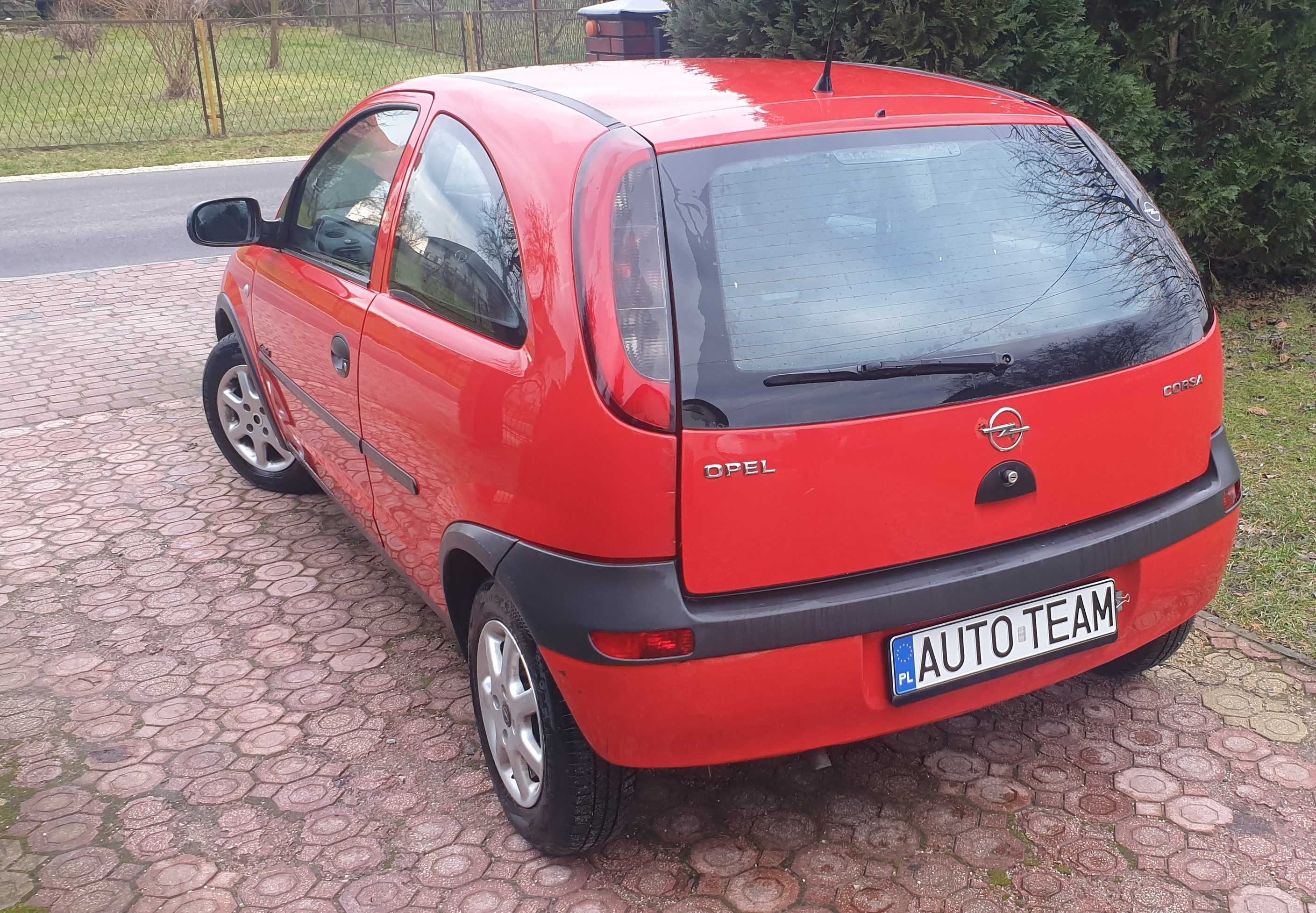 Opel Corsa 1.0 alufelgi wspomaganie szyberdach, zadbana