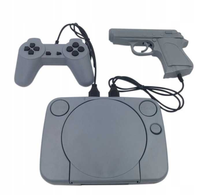 Gra telewizyjna retro KONSOLA pady pistolet + 16 wgranych gier