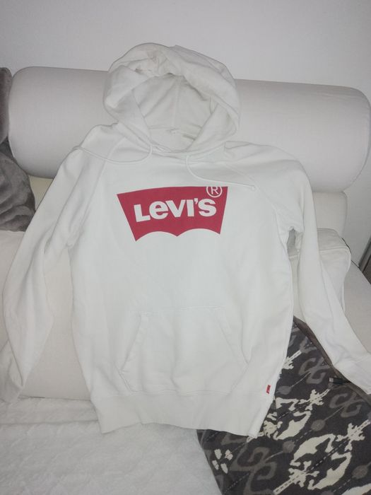 Bluza dresowa LEVI'S biala