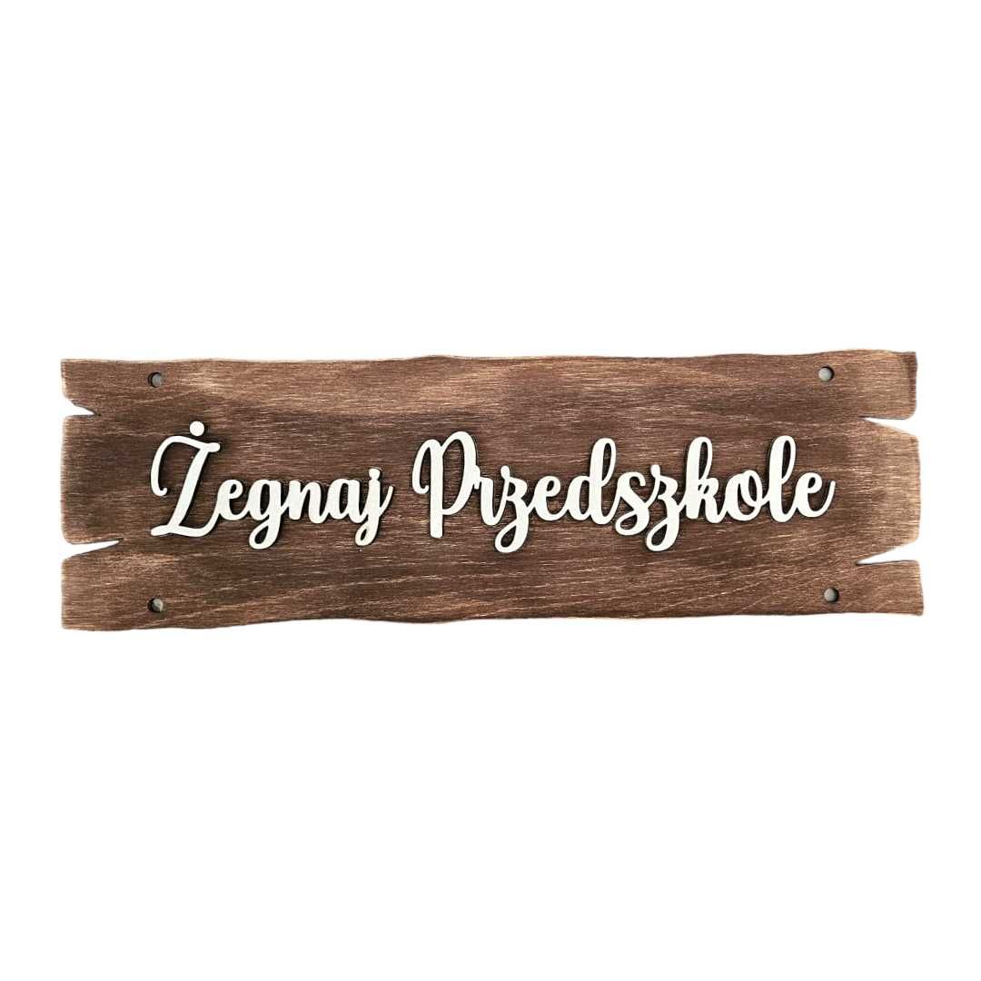 Tabliczka do zdjęć z gotowym lub Twoim tekstem