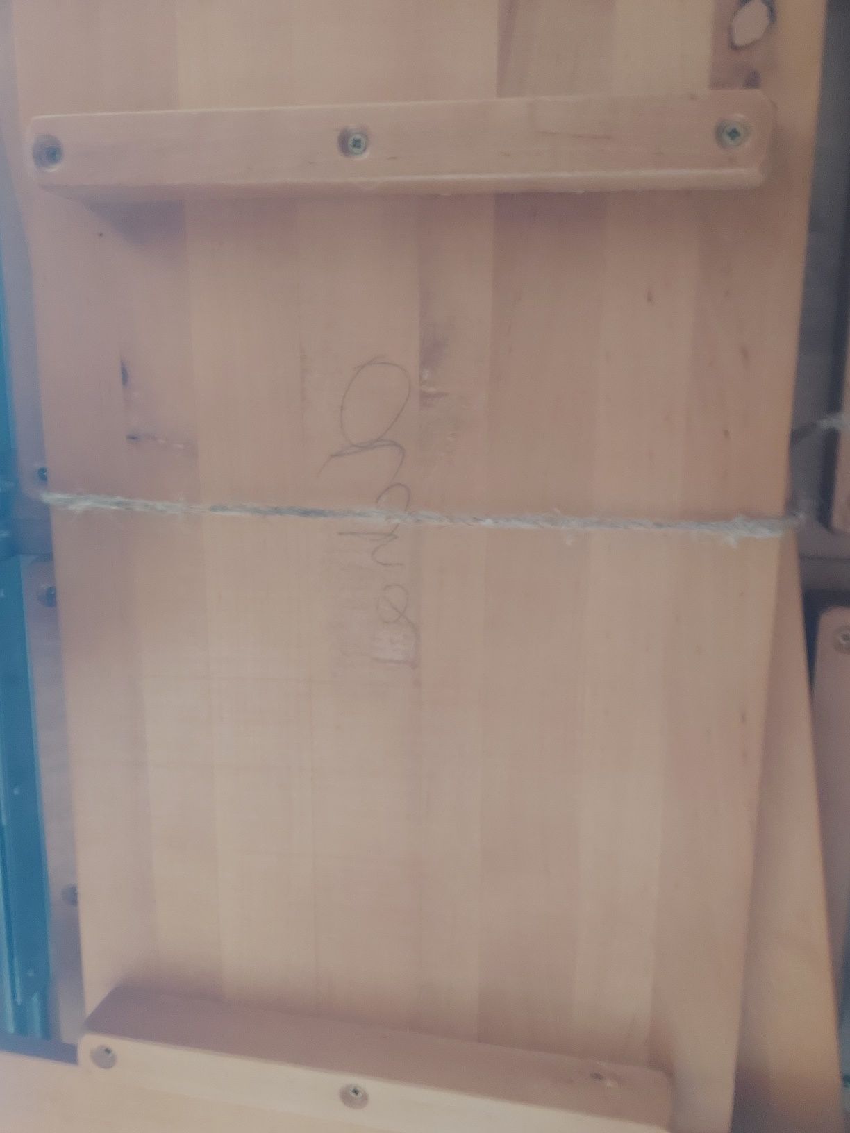 Stół olcha 210x90 i 6 krzeseł